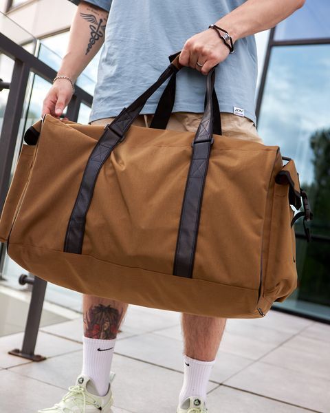 Спортивная /дорожная большая сумка 50L на 3 отделения Койот 1925304897 фото