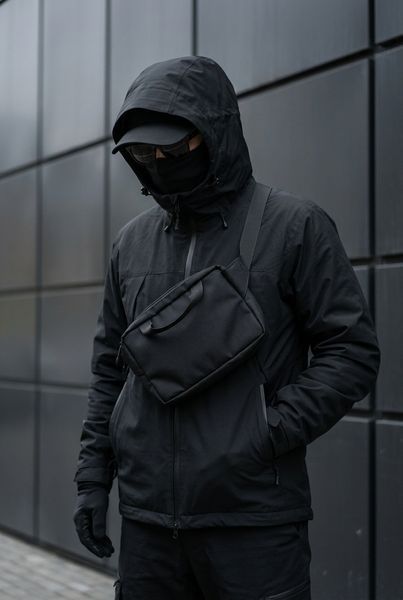 Мужская сумка-мессенджер через плечо Urban, текстильная с велкро панелью 3017185608 фото